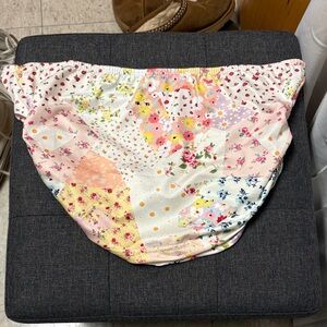 SHEIN Floral Patchwork tube top